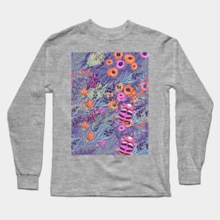 bugs and flowers Long Sleeve T-Shirt